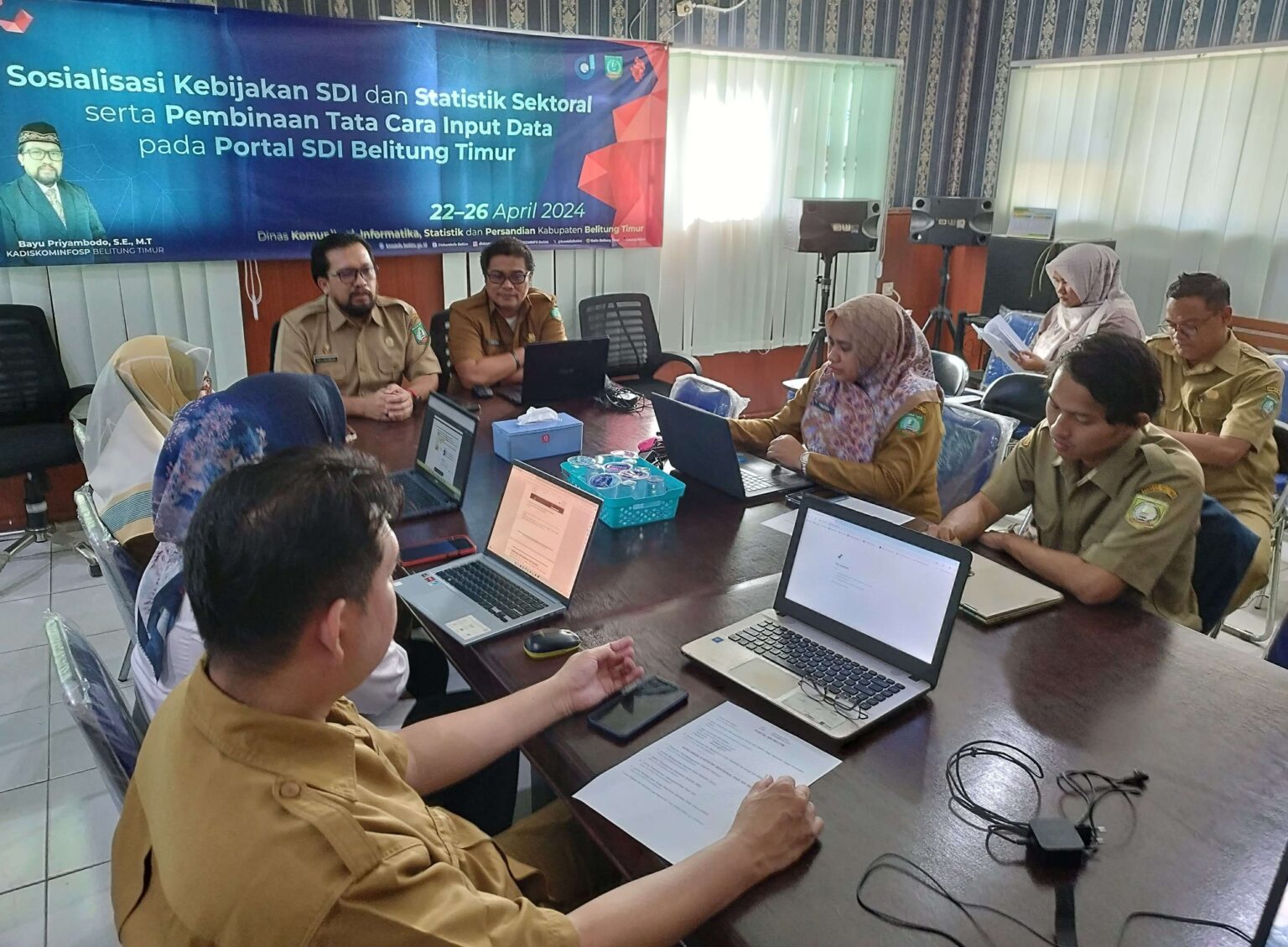 Walidata Bersama OPD Lakukan Pemutakhiran Data Pada Portal Data