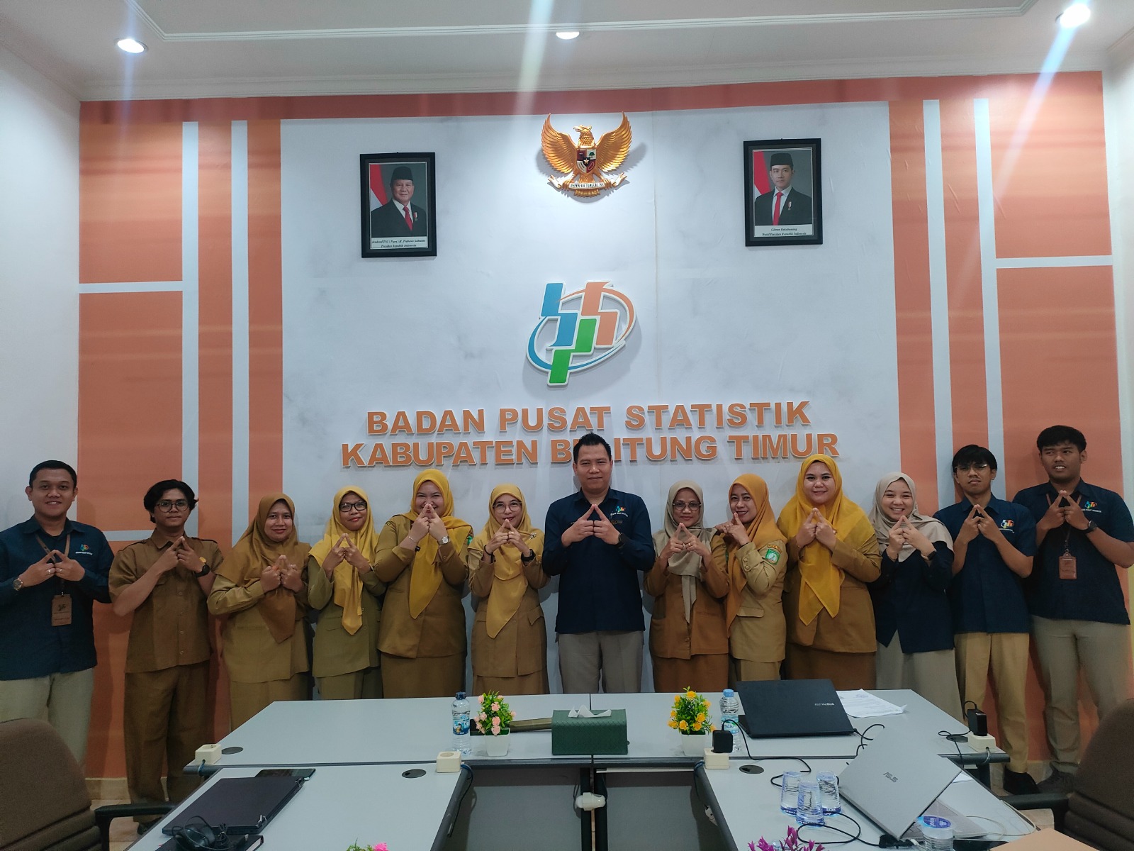 BPS Belitung Timur Bersama DiskominfoSP Perkuat Kapasitas OPD Melalui Pembinaan Statistik Sektoral