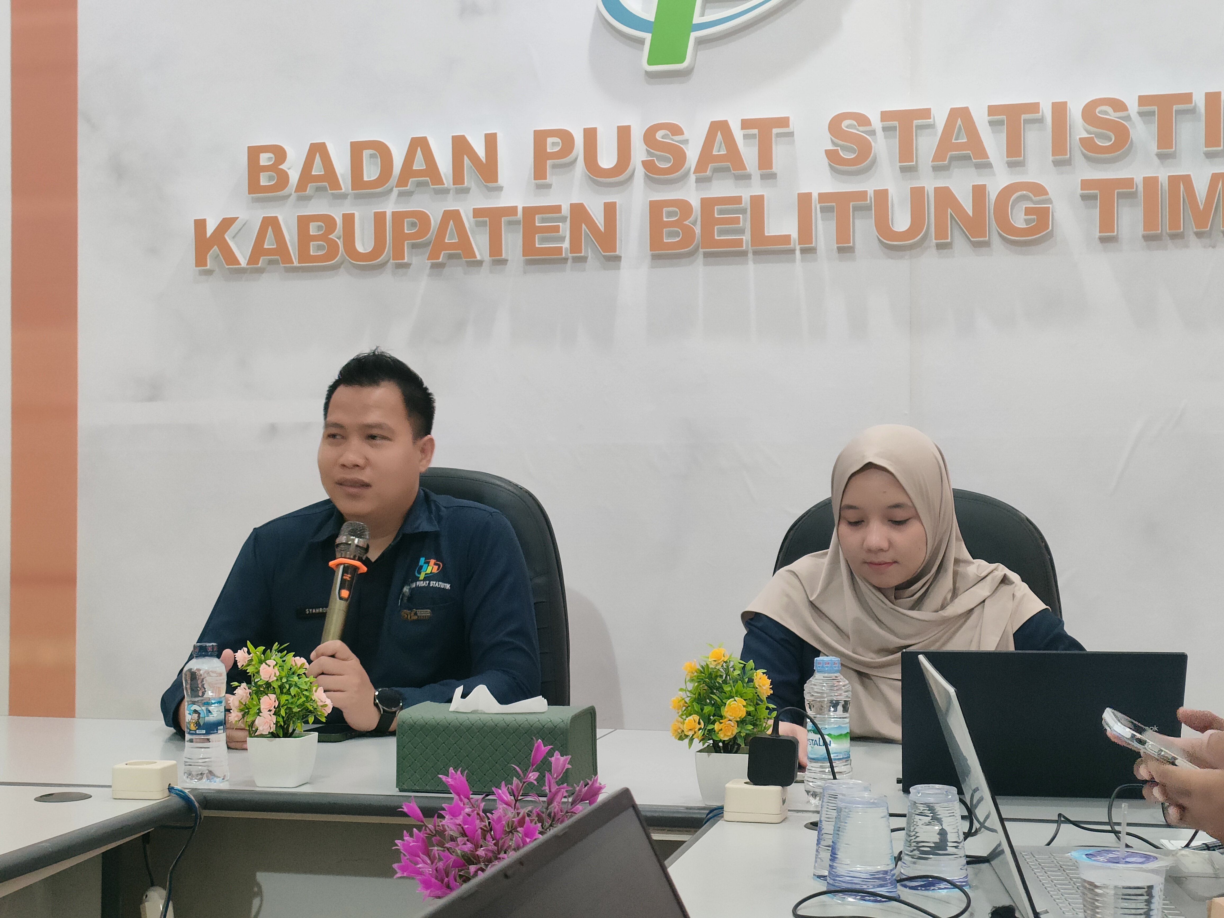 BPS Belitung Timur Bersama DiskominfoSP Perkuat Kapasitas OPD Melalui Pembinaan Statistik Sektoral