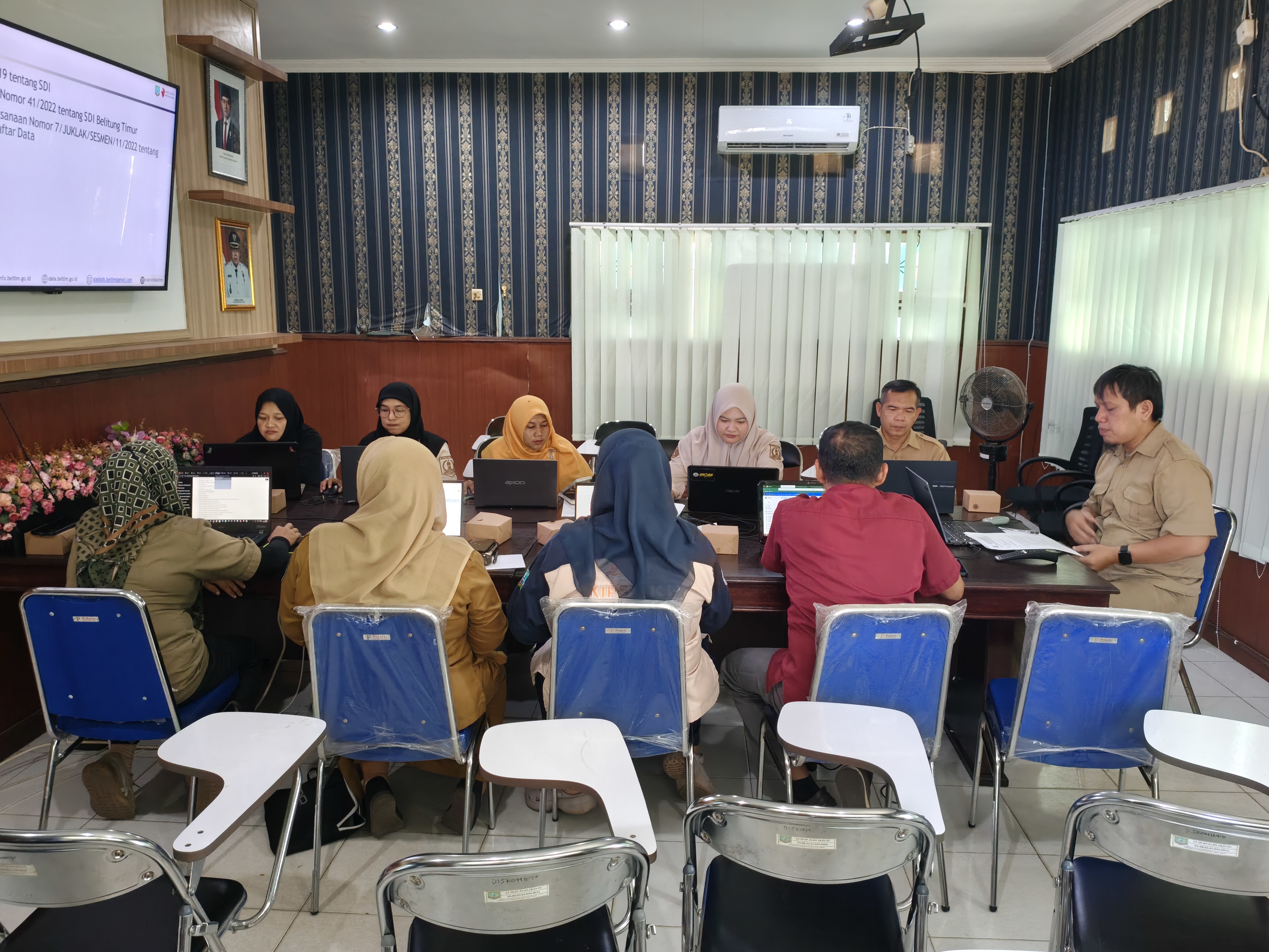 DiskominfoSP Belitung Timur Perkuat Implementasi Satu Data Indonesia melalui Pembinaan dan Bimbingan Teknis Portal SDI